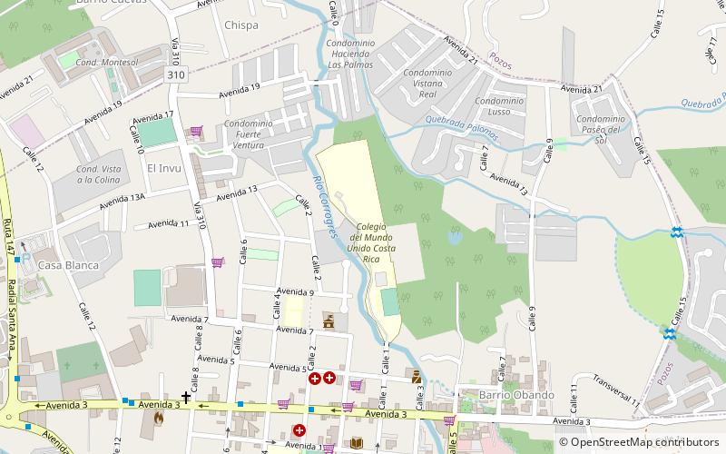 United World College of Costa Rica location map