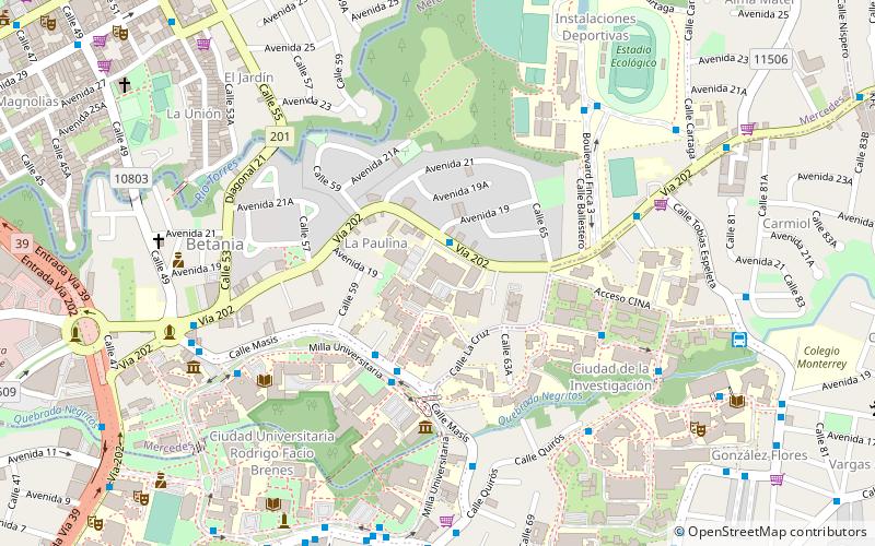 Distance State University location map