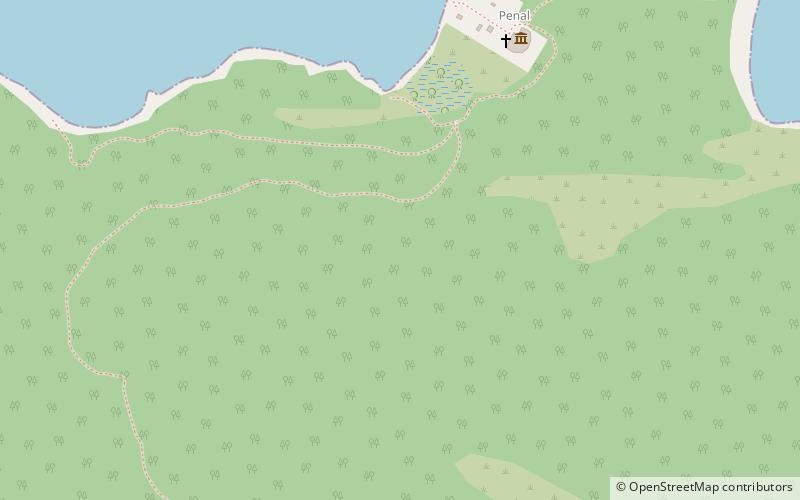 Île San Lucas location map