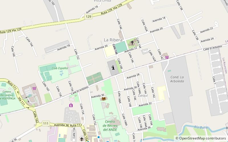 Temple mormon de San José location map