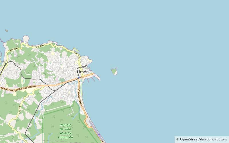 Île Uvita location map