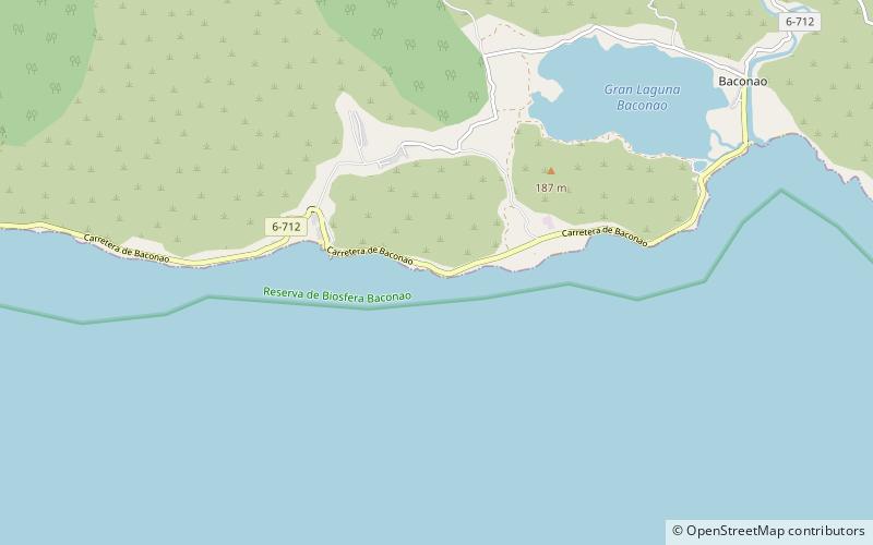 playa colorada baconao location map