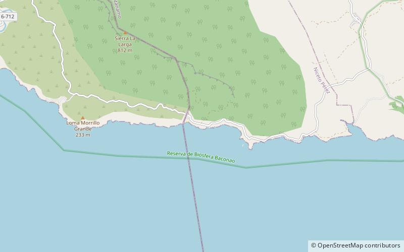 playa el morillo baconao location map