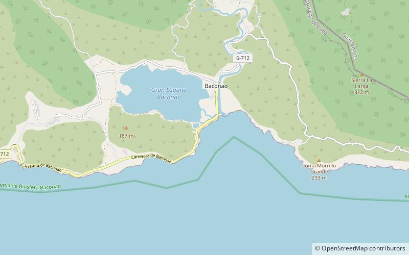 playa caletoncito baconao location map