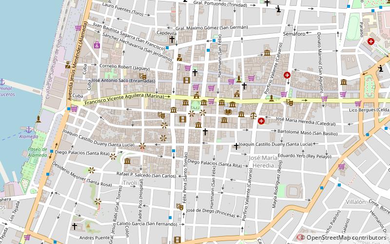 Kathedrale von Santiago de Cuba location map