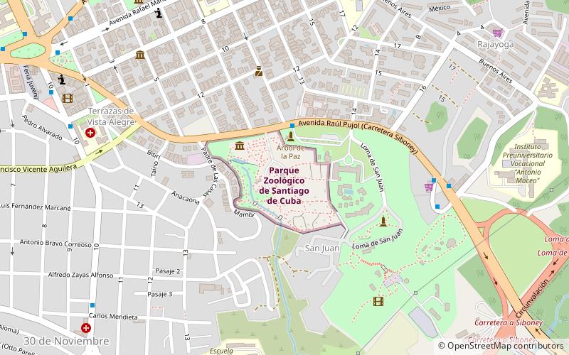 Parque Zoológico location map