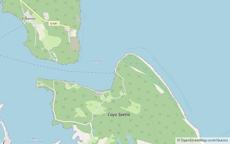 Cayo Saetia location map