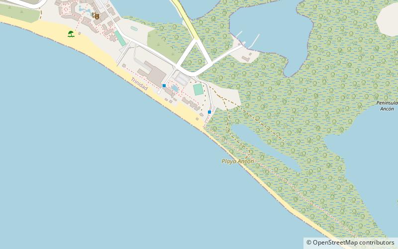 Playa Ancón location map