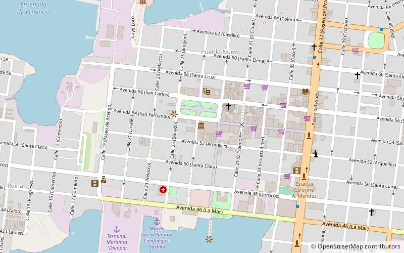 museo provincial cienfuegos location map