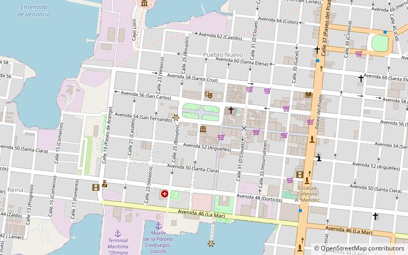 muzeum historyczne cienfuegos location map