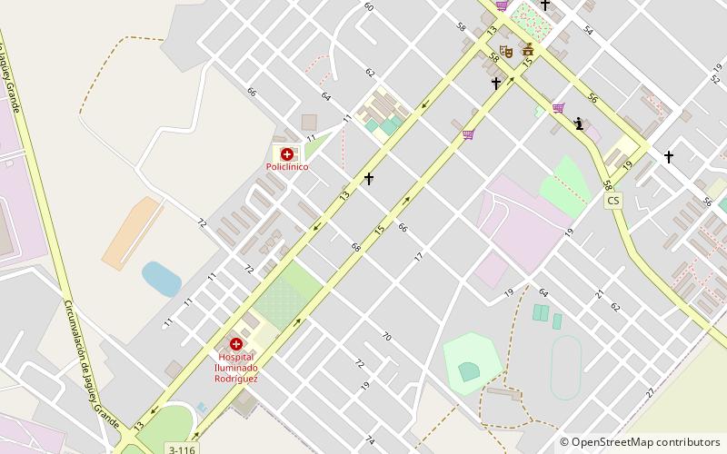 Jagüey Grande location map