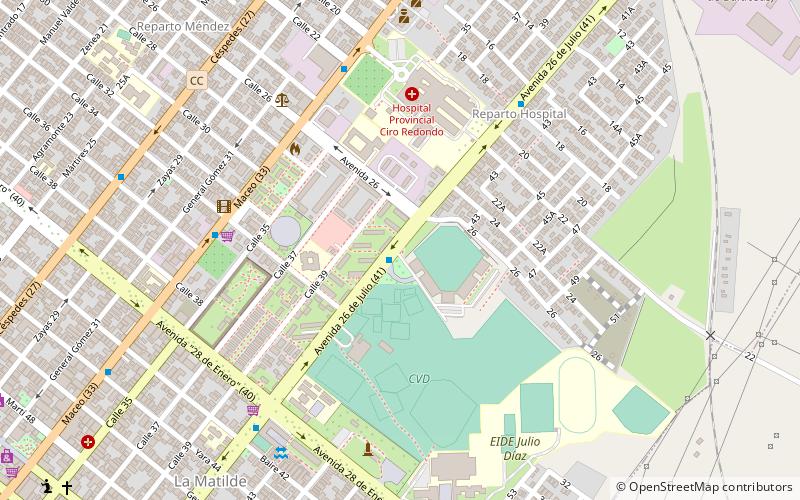 Diana Cazadora location map