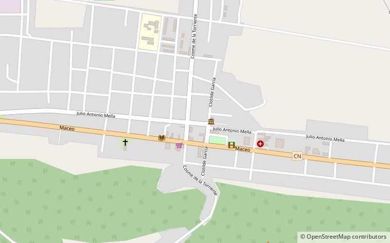 Martí location map