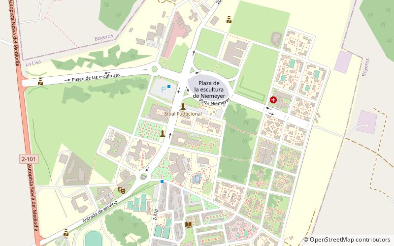 Université des sciences informatiques location map