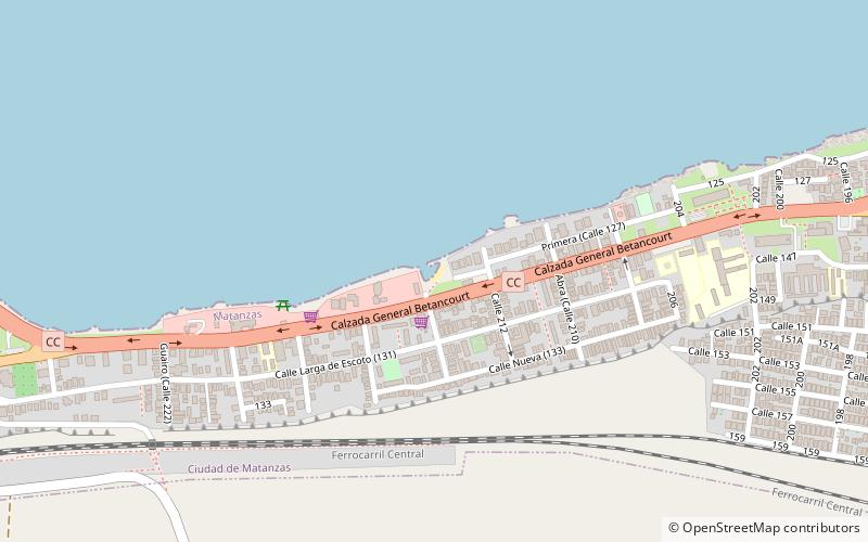 playa de allende matanzas location map