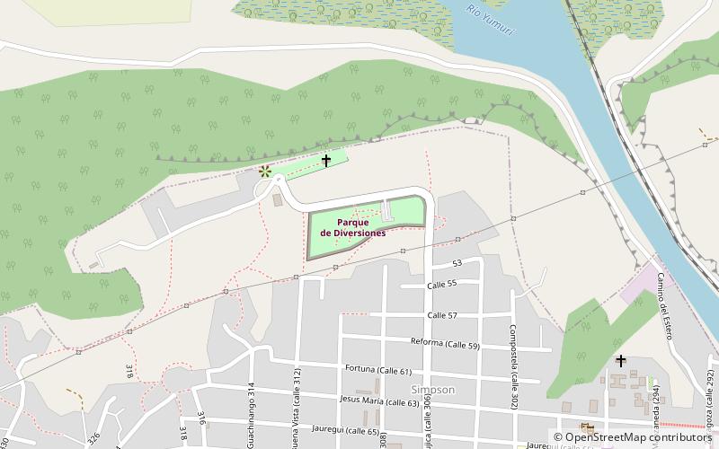 parque de diversiones matanzas location map