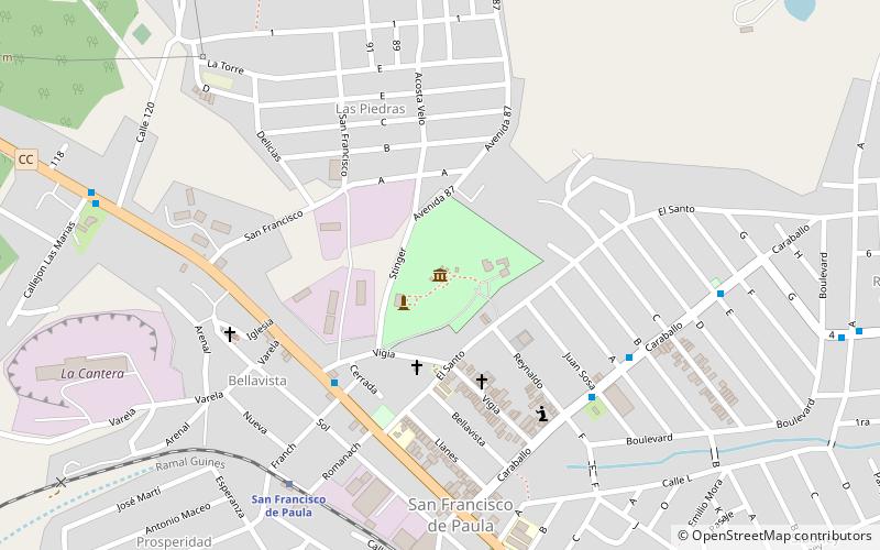 Finca La Vigía location map