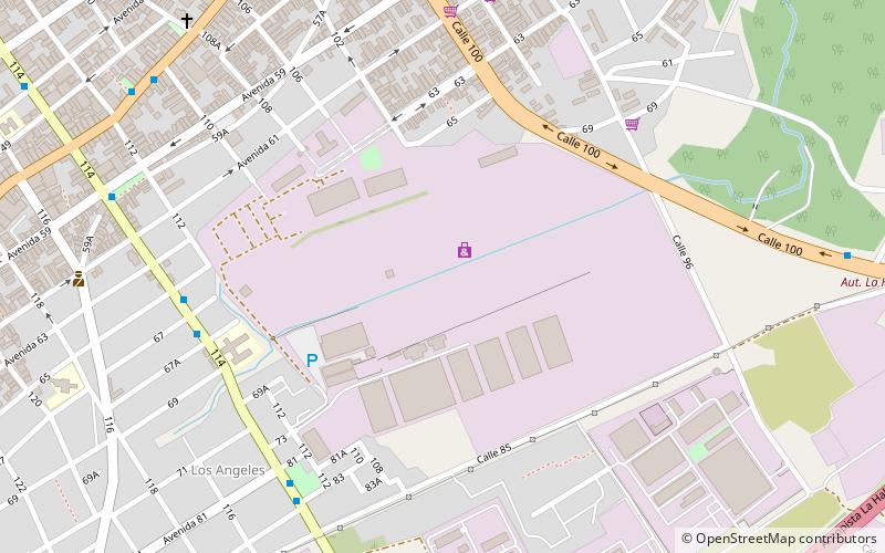Oriental Park Racetrack location map