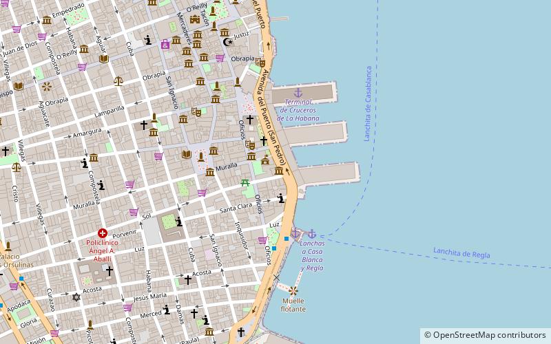 Havana Club Rum Museum location map