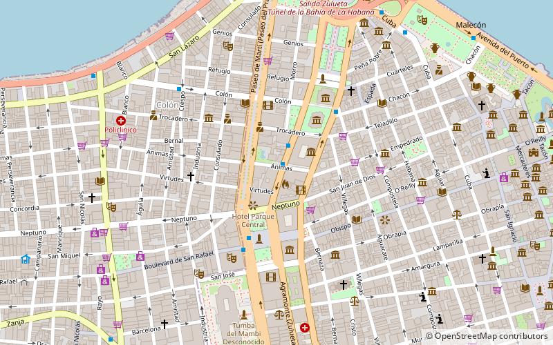 Sloppy Joe's Bar location map