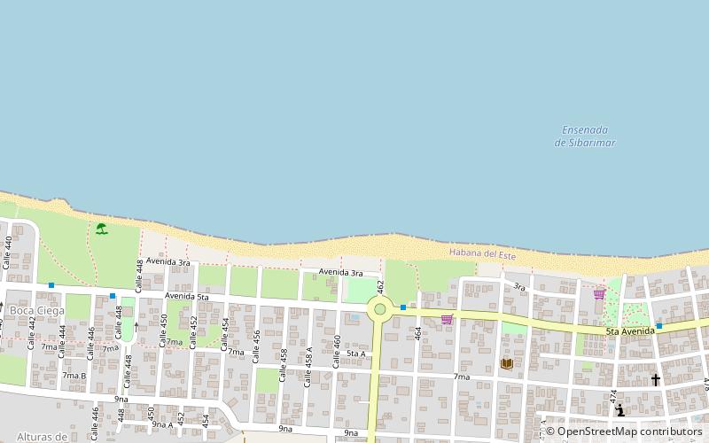 playa guanabo hawana location map