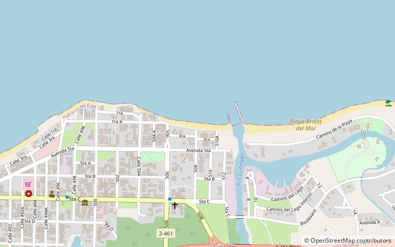 mar azul havana location map