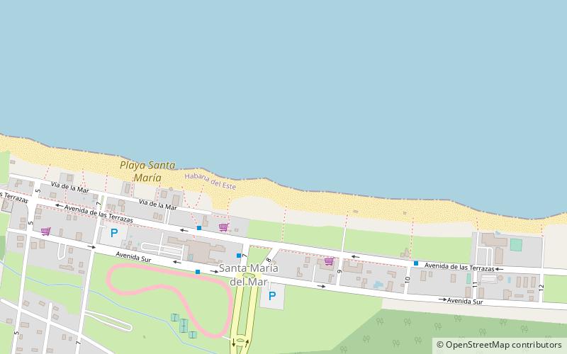 playa santa maria hawana location map