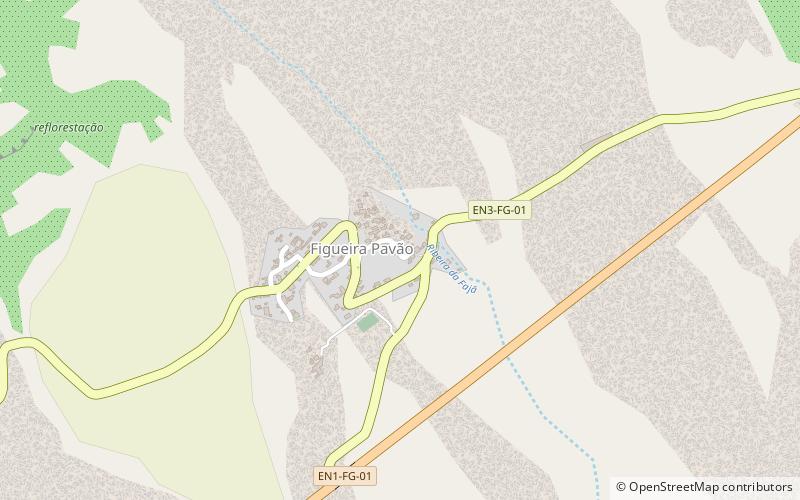 Figueira Pavão location map
