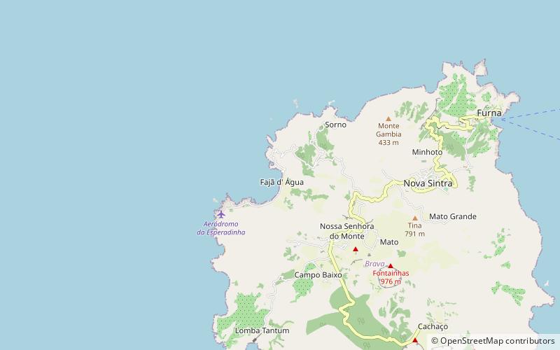 Fajã de Água location map