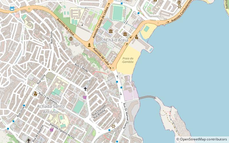 Avenida de Cuba location map