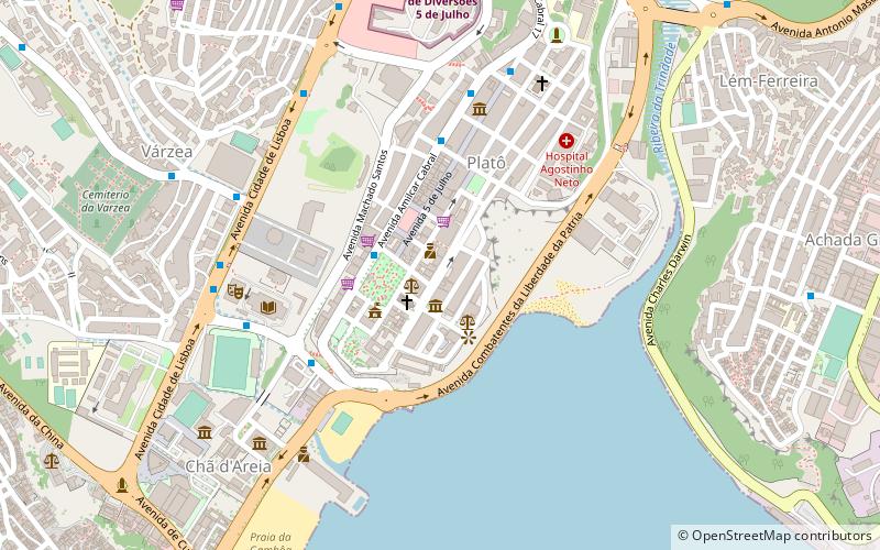 Avenida Andrade Corvo location map