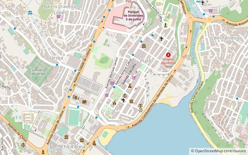 mercado municipal praia location map