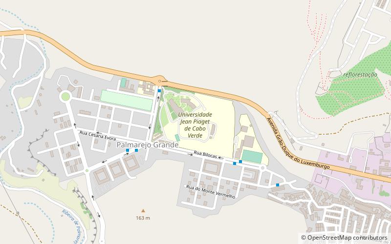 Jean Piaget University of Cape Verde location map
