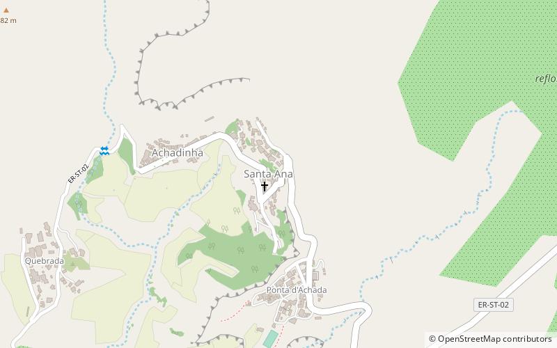 Santa Ana location map