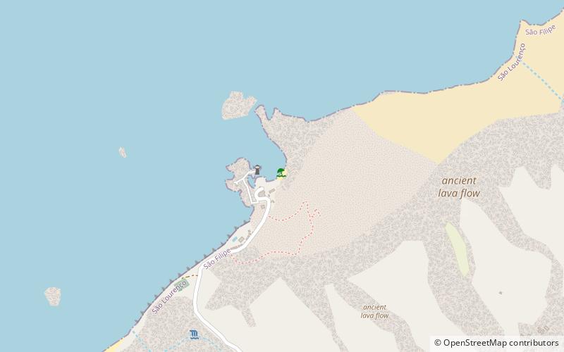 ponta da salina fogo location map