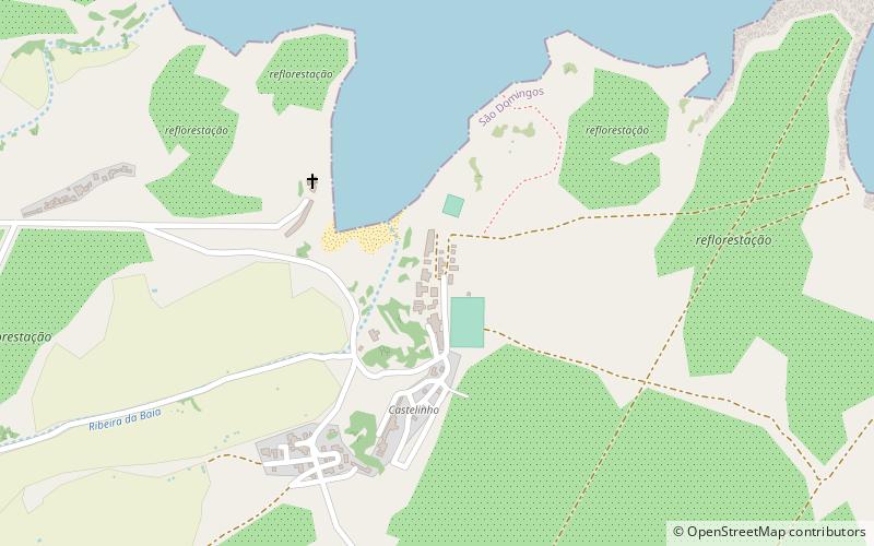 baia isla de santiago location map