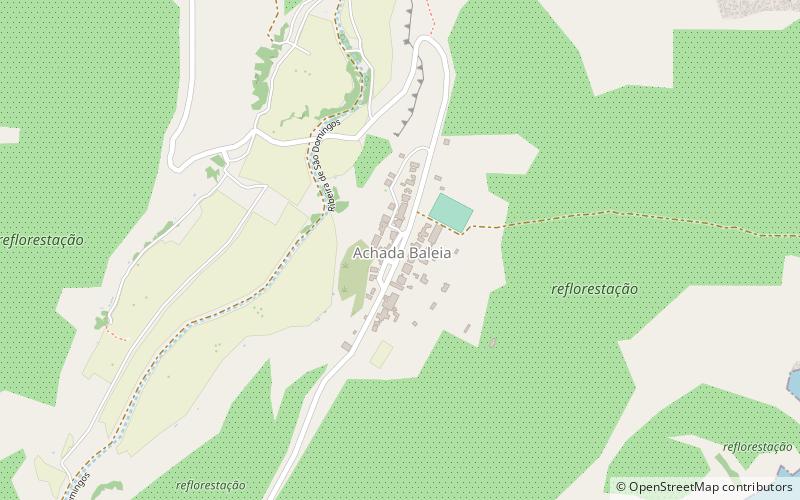 Achada Baleia location map