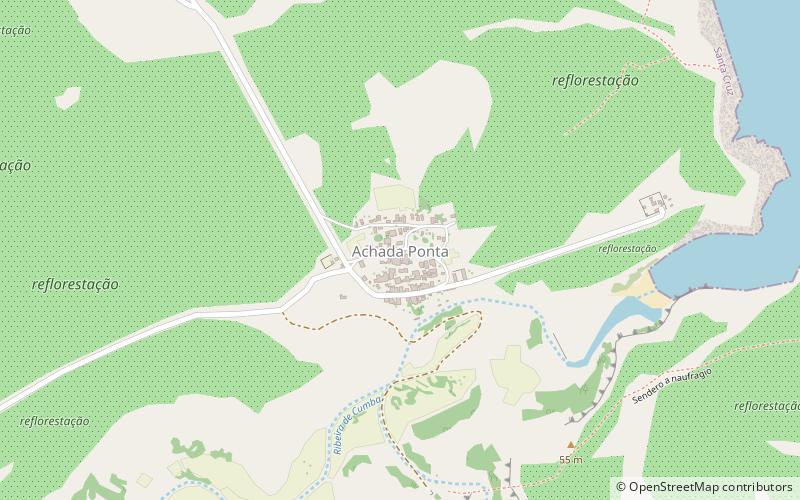 Achada Ponta location map