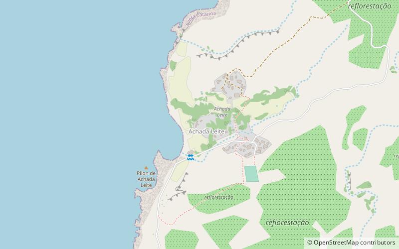 Achada Leite location map
