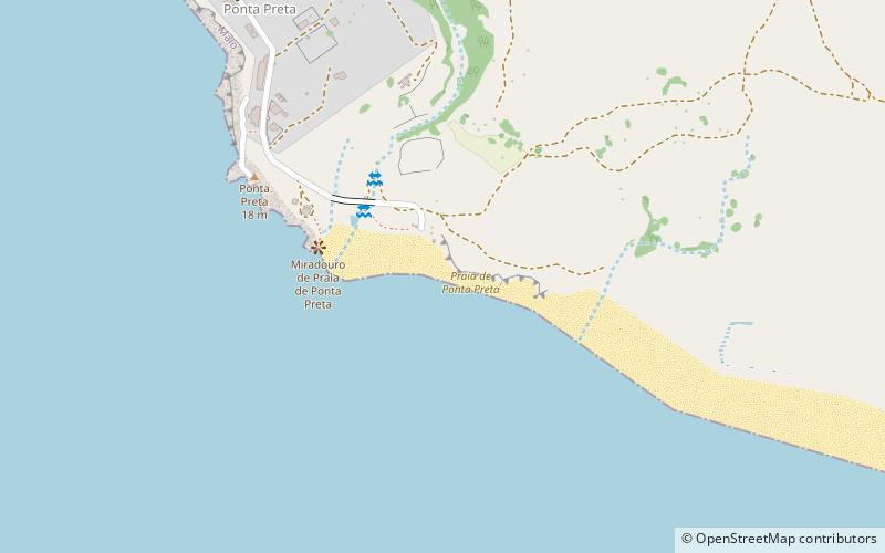 Praia de Ponta Preta location map
