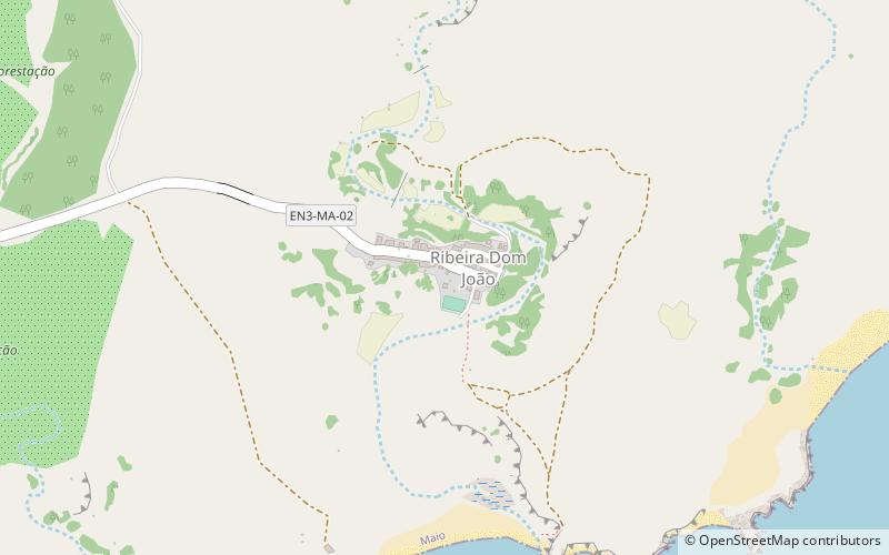 Ribeira Dom João location map