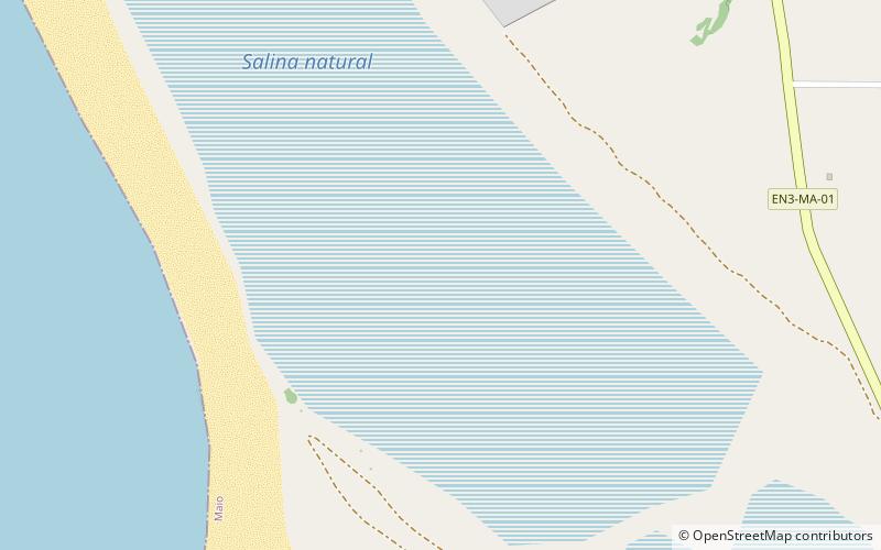 Salinas of the English Port location map