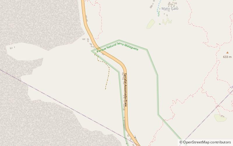 curral velho santiago location map
