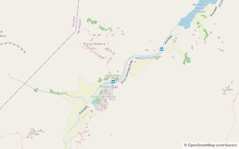 Principal location map