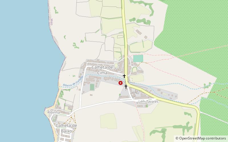 Calheta location map