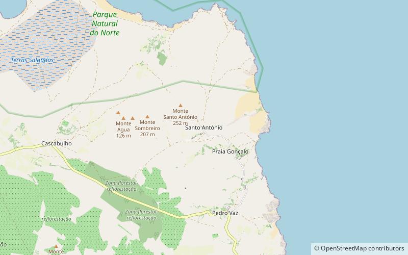 santo antonio maio location map