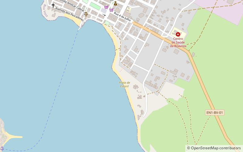 praia de estoril sal rei location map
