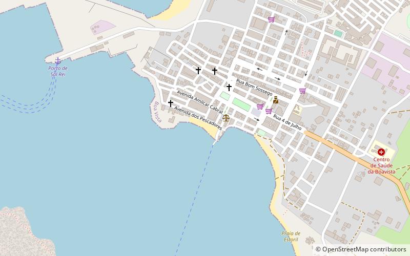 Praia d´Diante location map