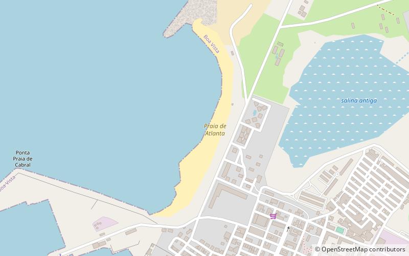 praia de atlanta sal rei location map