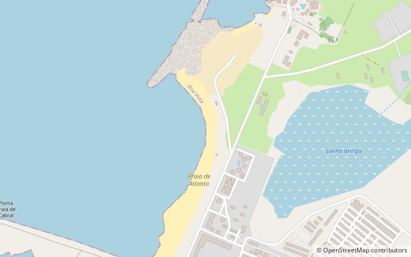 Praia de Cabral location map